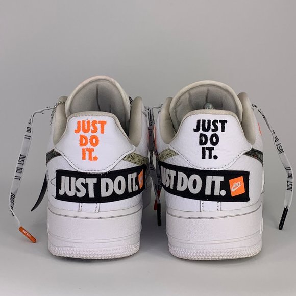 Nike Men’s Air Force 1 Low “07 PRM” Just Do It Pack Sz 11 main image 9